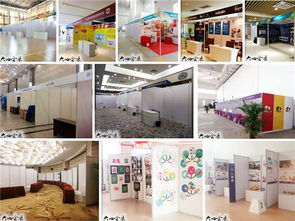 三亚专业展览服务 快速搭建标准展位，出租高效展架
